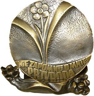 medal niezapominajka mini